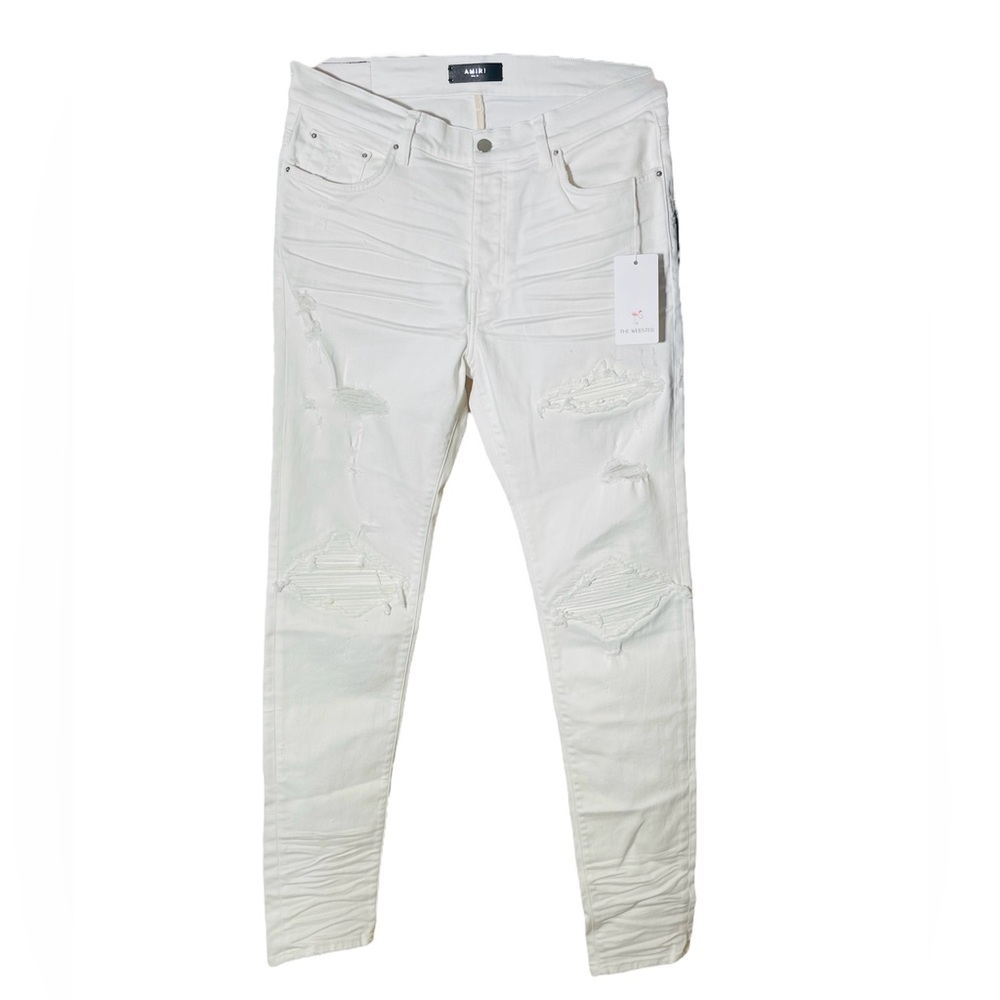 AMIRI MX1 Jean White